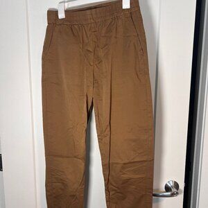 Everlane tan/camel jogger/khaki pants